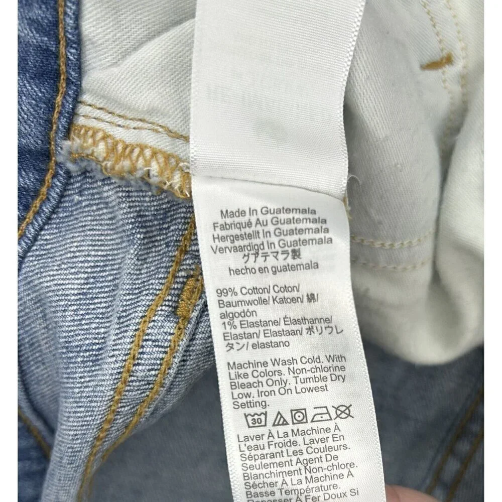 J. Crew Slim‎ Boyfriend Jeans Women's Size 30 (Tag 30 34x28) Classic Broken In